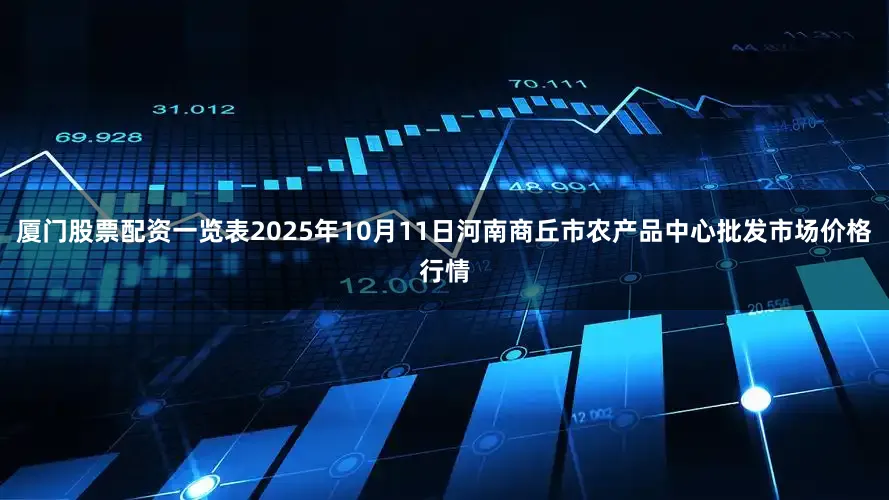 厦门股票配资一览表2025年10月11日河南商丘市农产品中心批发市场价格行情